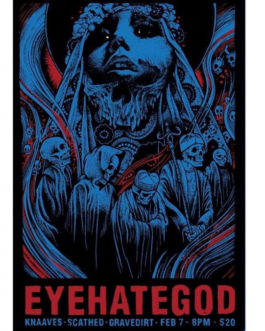EYEHATEGOD | Scathed | Knaaves | Gravedirt | Cactus Club