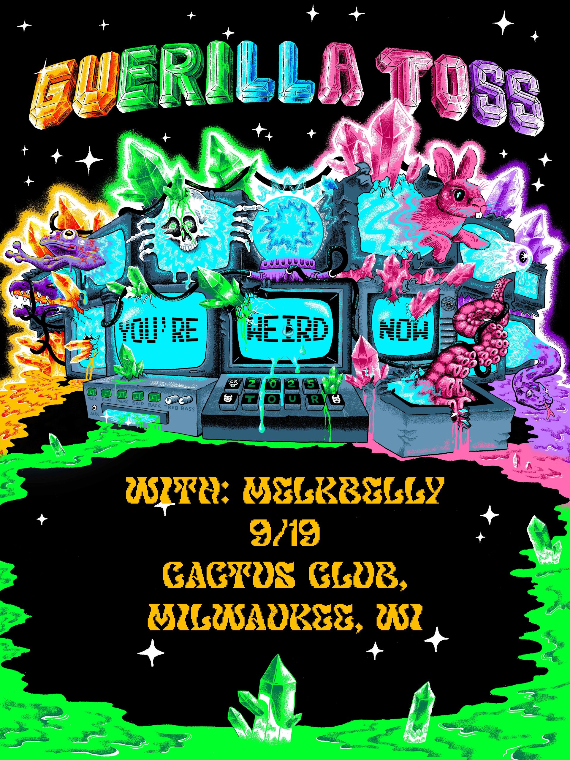 Guerilla Toss • Melkbelly • Isaac Sherman | Cactus Club