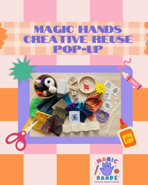 Magic Hands Creative Reuse Pop-Up