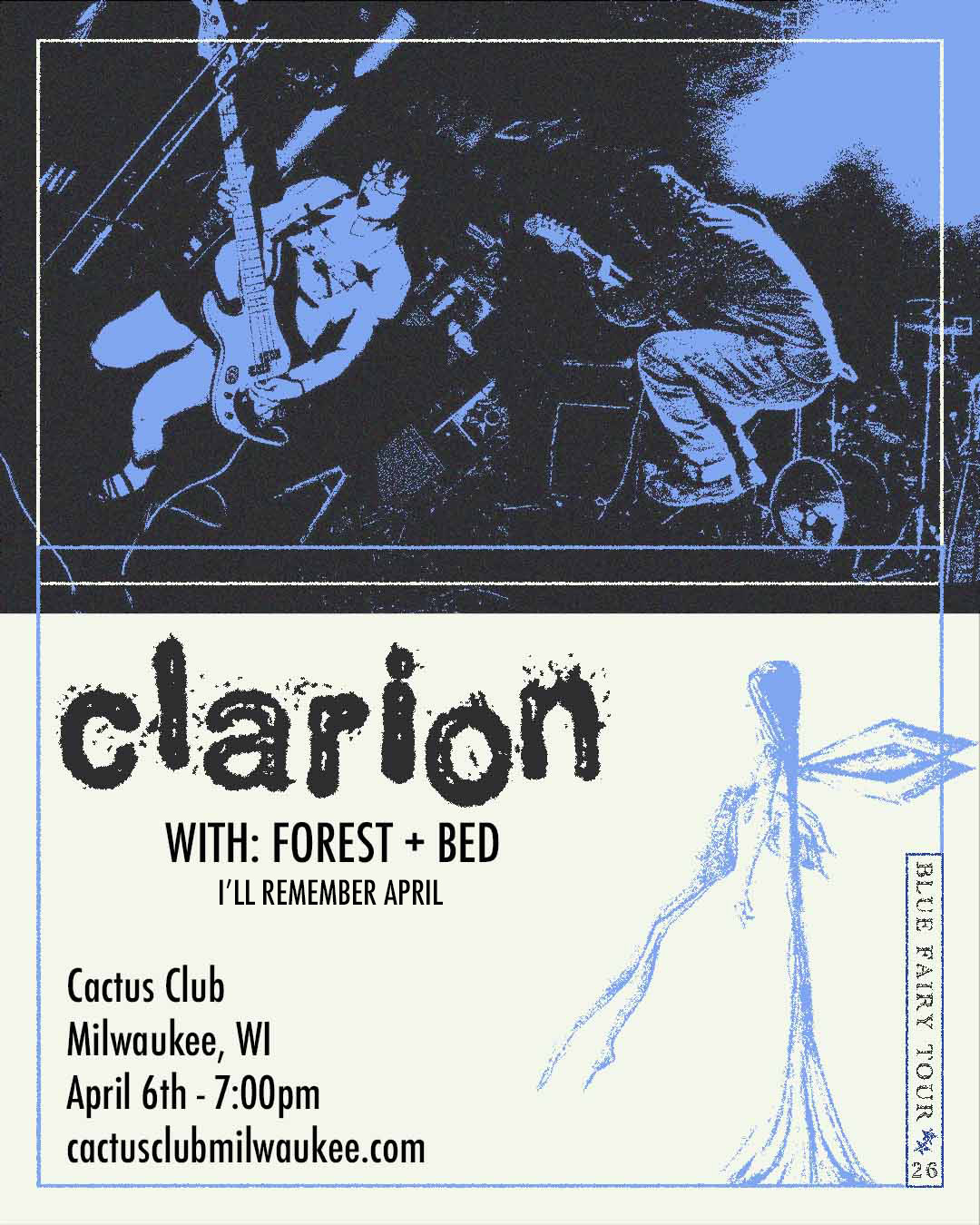Clarion • Forest • Bed • I'll Remember April | Cactus Club