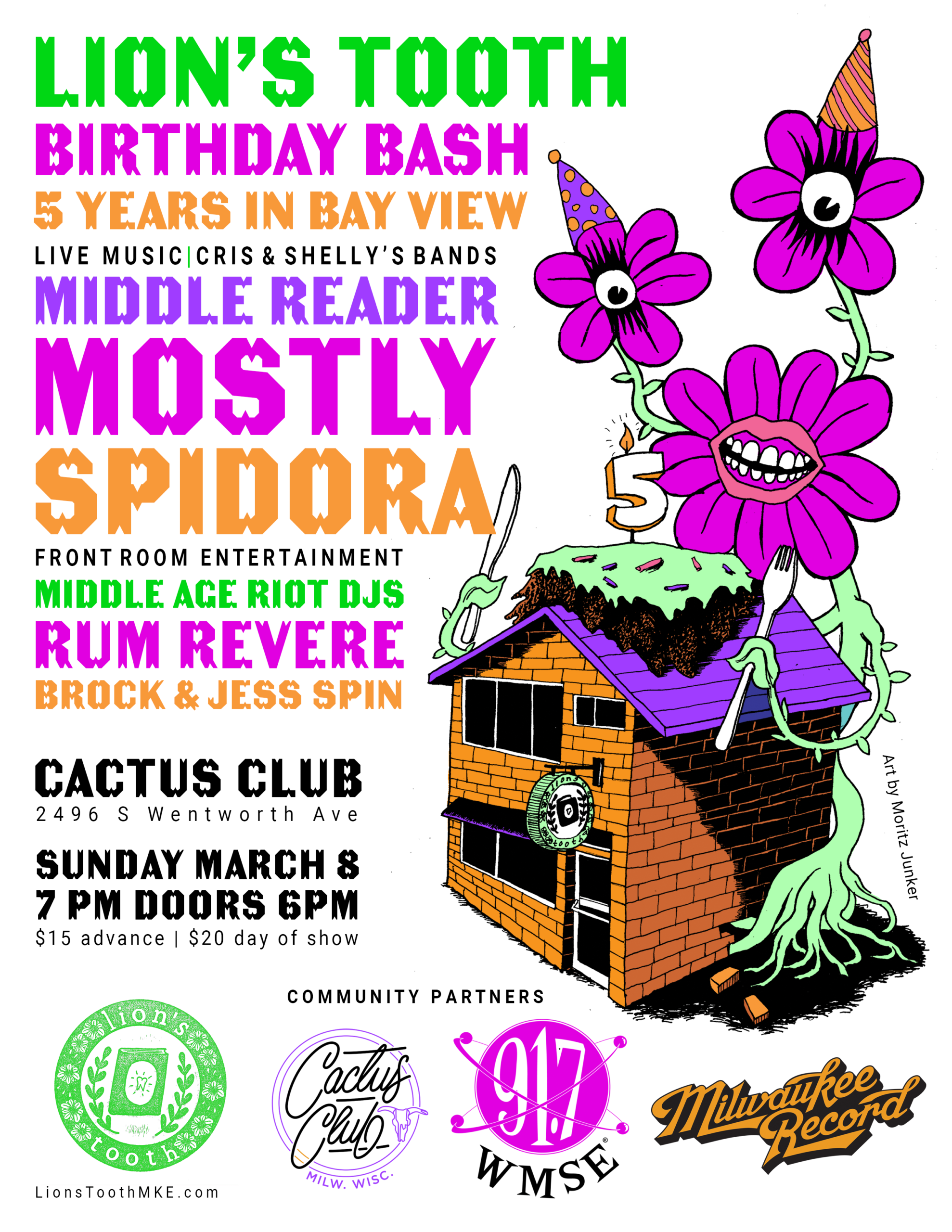 トロフィー CACTUS 第24回よろづ会コンペ Lion's Tooth – Birthday Bash: Middle Reader • Mostly • Spidora