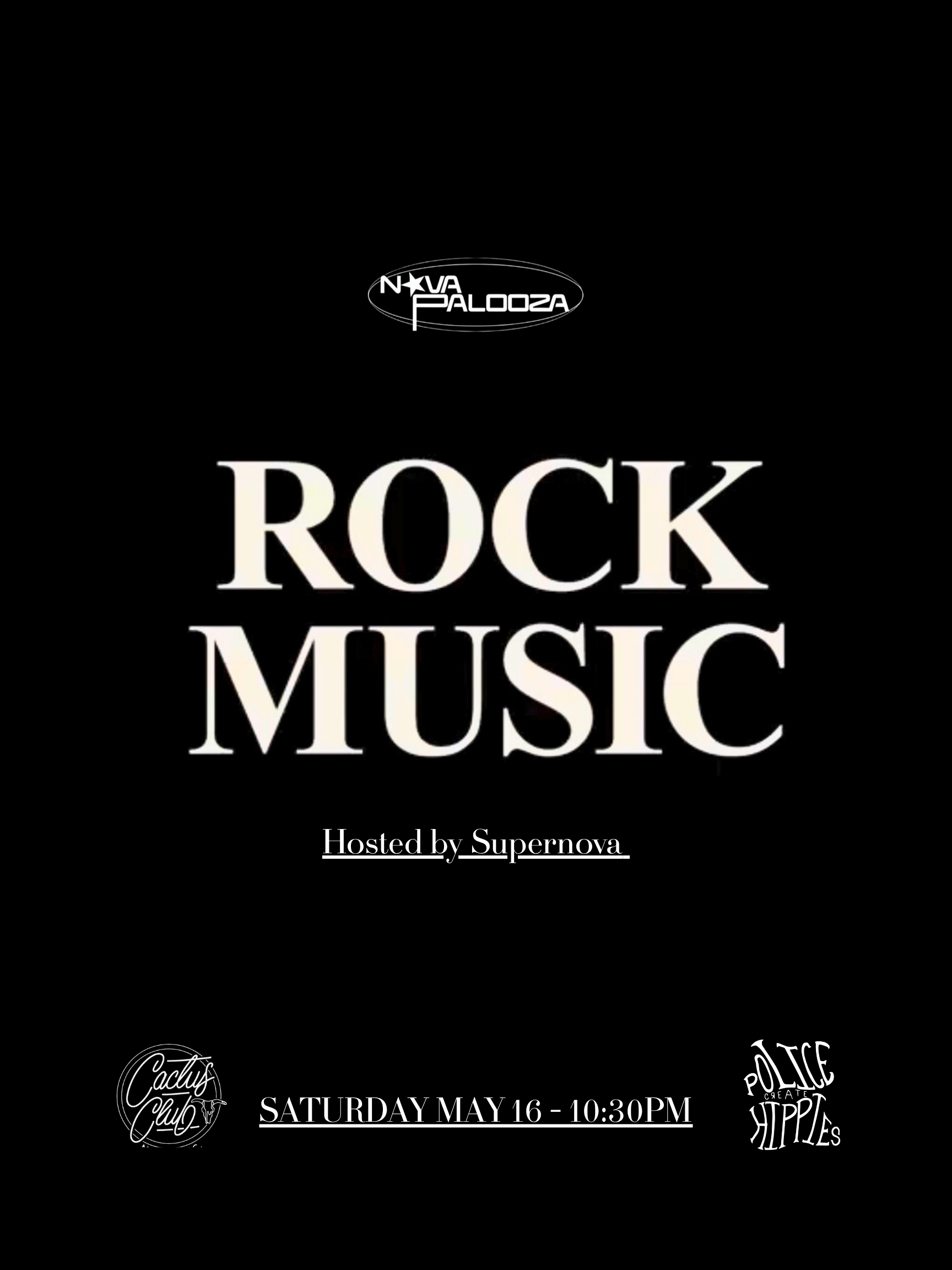 NOVAPALOOZA: Rock Music | Cactus Club